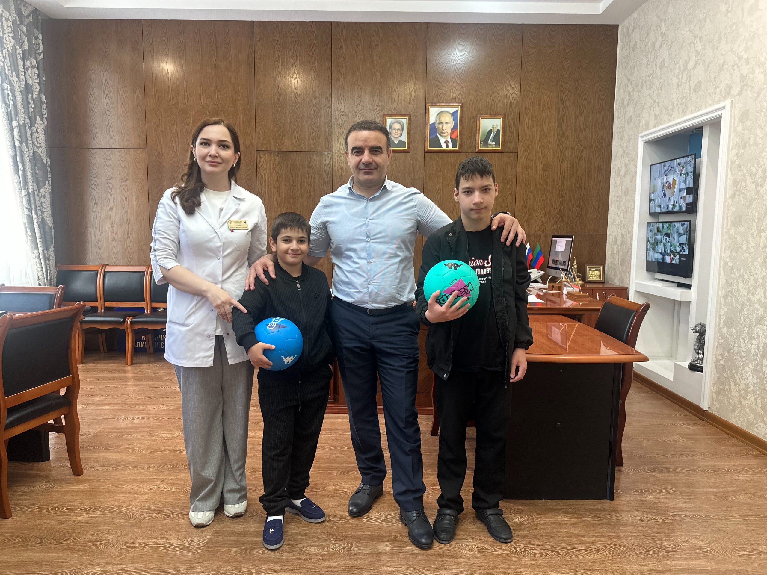 Праздник детства в Махачкалинской клинической больнице! 